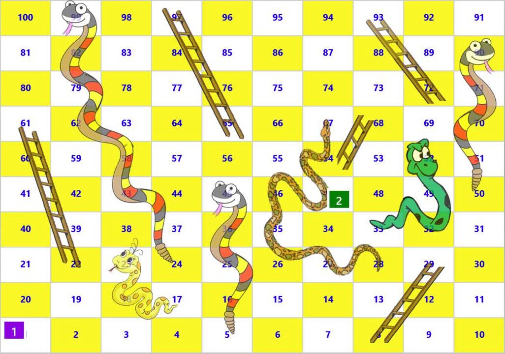 Snakes And Ladders Game Template architecturetree